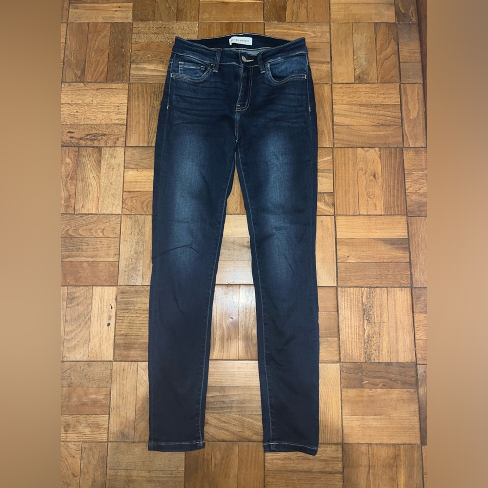 Flying Monkey Dark Blue Skinny Jeans
